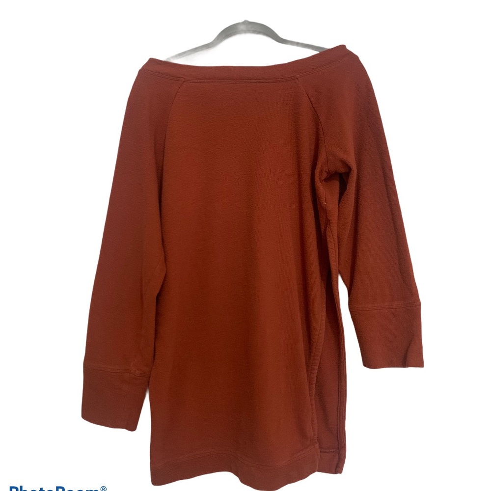 Free People beach tunic sweater side slit sz M